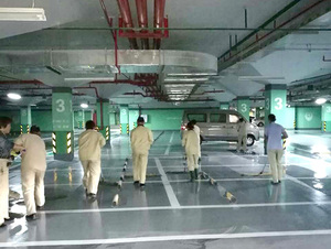 臨時(shí)工程開(kāi)荒保潔